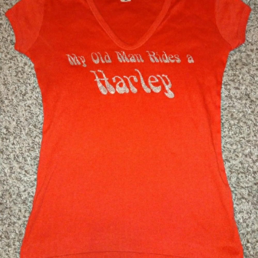 Vintage Womens Biker Top